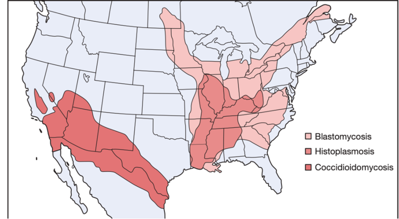 CDC climate change map.